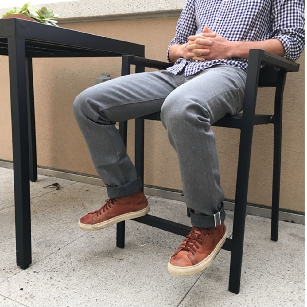 Gustin | 152 Men's OKAYAMA GREY SHADOW Japanese Selvedge Denim Jeans | Gray | 34